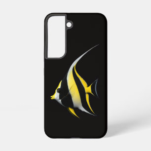 Black 4 Luxe Galaxy S22 Case, Moorish Idol Samsung Galaxy Case