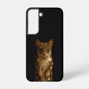 Black 4 Luxe Galaxy S22 Case, Sweet Quoll Samsung Galaxy Case