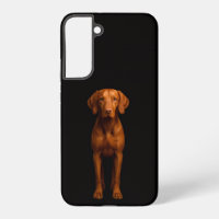 Black 4 Luxe Galaxy S22 Plus, Agile Vizsla Dog