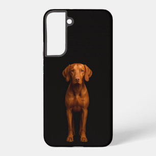 Black 4 Luxe Galaxy S22 Plus, Agile Vizsla Dog Samsung Galaxy Case
