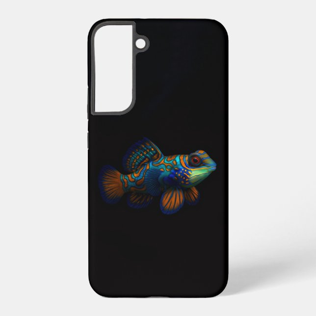 Black 4 Luxe Galaxy S22 Plus, Dragonet Mandarin Samsung Galaxy S22+ Case (Back)