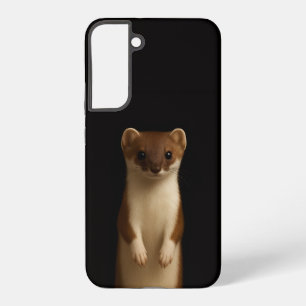 Black 4 Luxe Galaxy S22 Plus, Elegant Weasel Samsung Galaxy Case