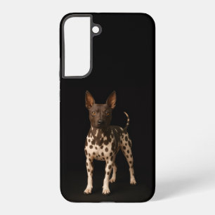 Black 4 Luxe Galaxy S22 Plus, Hairless Terrier Samsung Galaxy Case