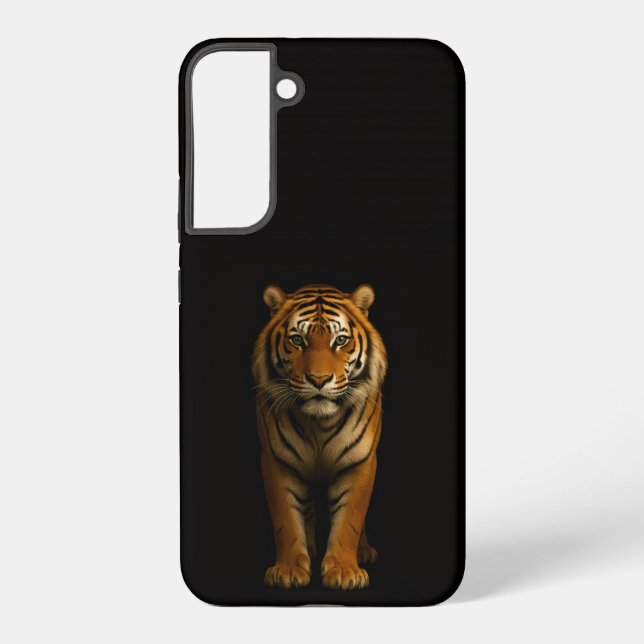 Black 4 Luxe Galaxy S22 Plus, Noble Tiger Samsung Galaxy S22+ Case (Back)
