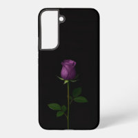 Black 4 Luxe Galaxy S22 Plus, Royal Violet Rose