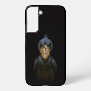 Black 4 Luxe Galaxy S22 Plus, Shoebill Exotic Bird Samsung Galaxy Case
