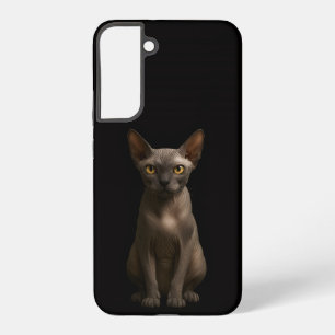 Black 4 Luxe Galaxy S22 Plus, Sphynx Cat Samsung Galaxy Case