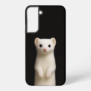 Black 4 Luxe Galaxy S22 Plus, Stylish Ermine Samsung Galaxy Case