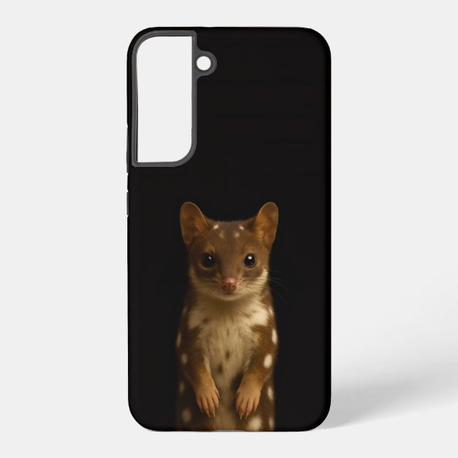 Black 4 Luxe Galaxy S22 Plus, Sweet Quoll Samsung Galaxy S22+ Case (Back)