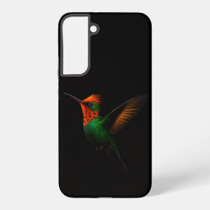 Black 4 Luxe Galaxy S22 Plus, Tufted Coquette Bird Samsung Galaxy Case