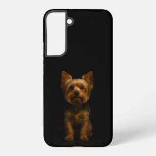 Black 4 Luxe Galaxy S22 Plus, Yorkshire Terrier Samsung Galaxy Case
