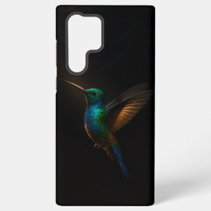Black 4 Luxe Galaxy S22 Ultra Case, Flying Bird Samsung Galaxy Case
