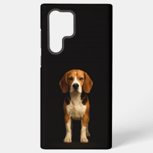 Black 4 Luxe Galaxy S22 Ultra, Kind Beagle Samsung Galaxy Case