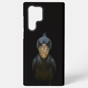 Black 4 Luxe Galaxy S22 Ultra, Shoebill Bird Samsung Galaxy Case