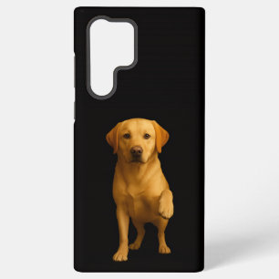 Black 4 Luxe Galaxy S22 Ultra, Tender Labrador Samsung Galaxy Case