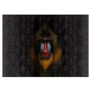 Black 4 Luxe Glass board Mandrill Monkey