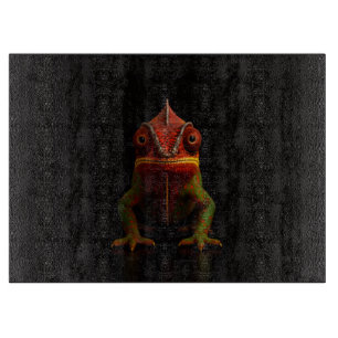 Black 4 Luxe Glass board Panther Chameleon