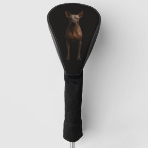 Black 4 Luxe Golf Driver Cover, Argentina Pila Dog Head Cover