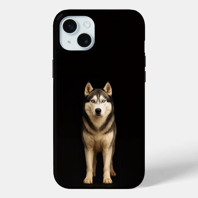Black 4 Luxe, Icy Elite Husky iPhone 15 Plus Case-Mate iPhone Case (Back)