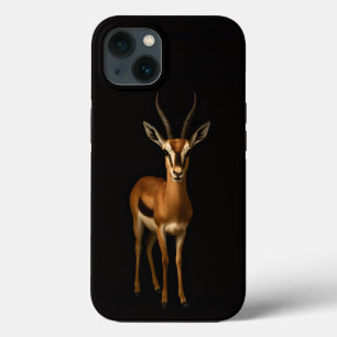 Black 4 Luxe iPhone 13, Elegant Gazella iPhone 13 Case