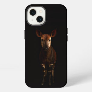 Black 4 Luxe iPhone 13, Forest Okapi 13 Case