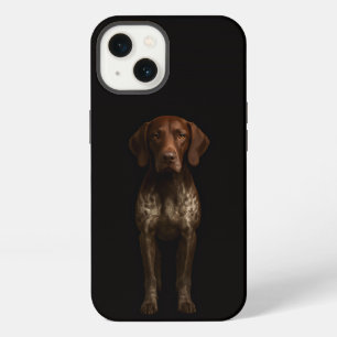 Black 4 Luxe iPhone 13, German Pointer Dog 13 Case