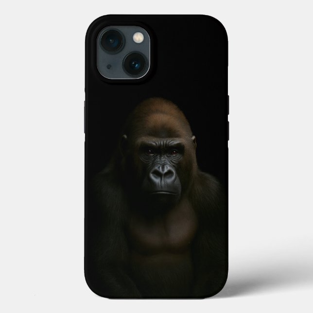 Black 4 Luxe iPhone 13, Gorilla Case-Mate iPhone Case (Back)