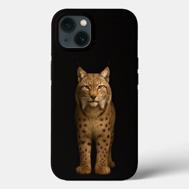 Black 4 Luxe iPhone 13, Silent Lynx Case-Mate iPhone Case (Back)