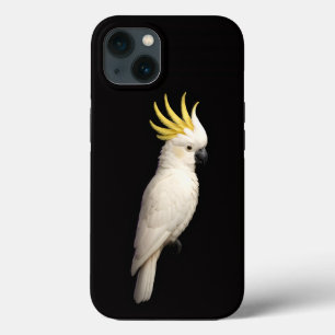 Black 4 Luxe iPhone 13, Sulphur Crested Cockatoo iPhone 13 Case