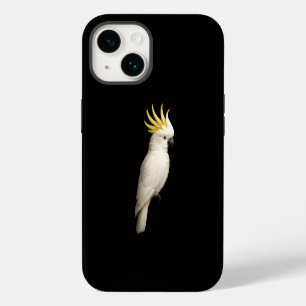 Black 4 Luxe iPhone 14 Case-Mate, Crested Cockatoo Case