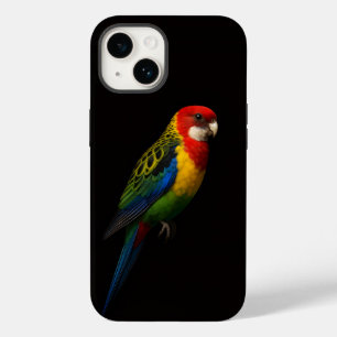 Black 4 Luxe iPhone 14 Case-Mate, Eastern Rosella Case-Mate iPhone 14 Case