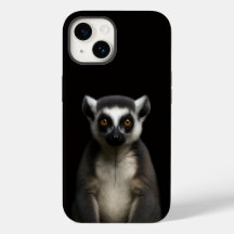 Black 4 Luxe iPhone 14 Mate, Gentle Lemur