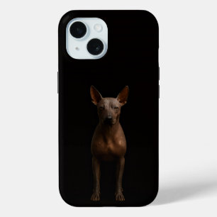 Black 4 Luxe iPhone 15 Case, Argentina Pila Dog Case