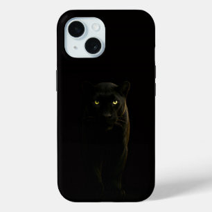 Black 4 Luxe iPhone 15 Case, Black Panther iPhone 15 Case