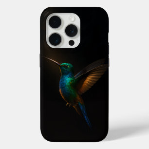 Black 4 Luxe iPhone 15 Pro Case-Mate, Flying Bird Case