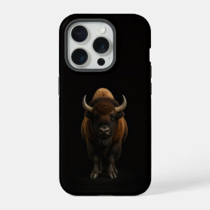 Black 4 Luxe iPhone 15 Pro Mate American Bison Case