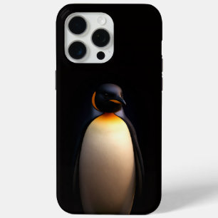 Black 4 Luxe iPhone 15 Pro Max, Emperor Penguin iPhone 15 Pro Max Case