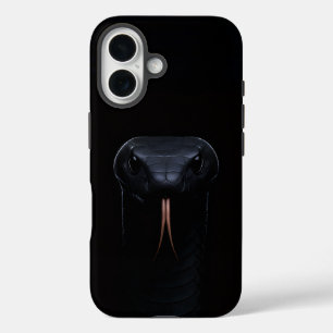 Black 4 Luxe iPhone 16 Case-Mate, Black Mamba Case