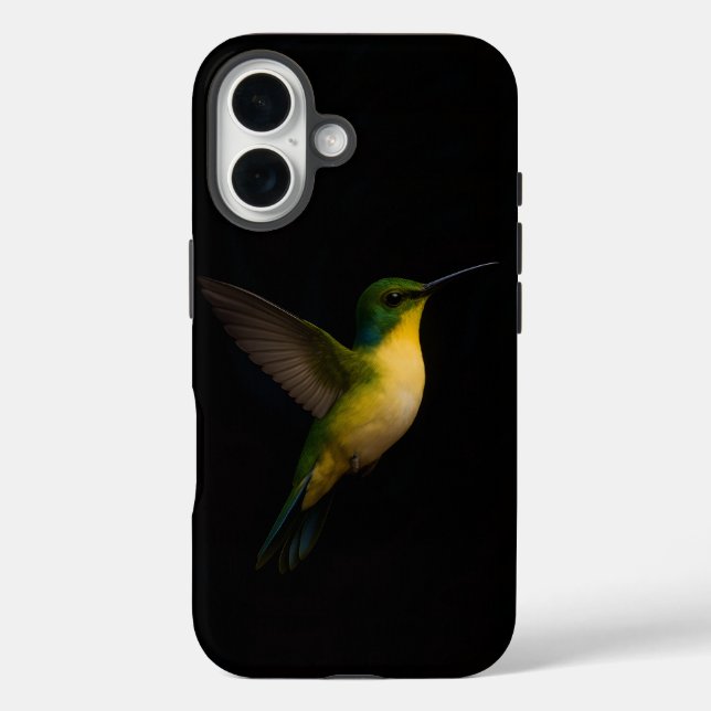 Black 4 Luxe iPhone 16 Case-Mate, Flying Bird Case-Mate iPhone Case (Back)