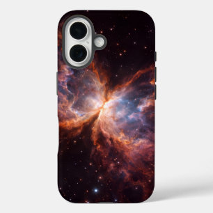 Black 4 Luxe iPhone 16 Mate, Butterfly Nebula iPhone 16 Case