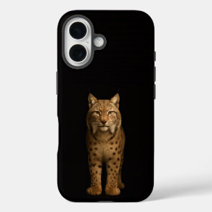 Black 4 Luxe iPhone 16 Mate, Silent Lynx Case