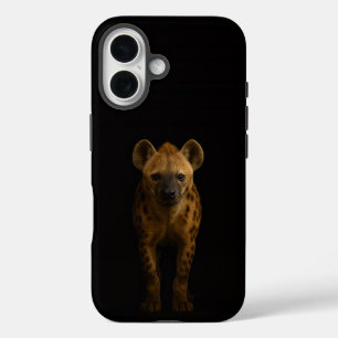 Black 4 Luxe iPhone 16 Mate, Wild Spotted Hyena iPhone 16 Case