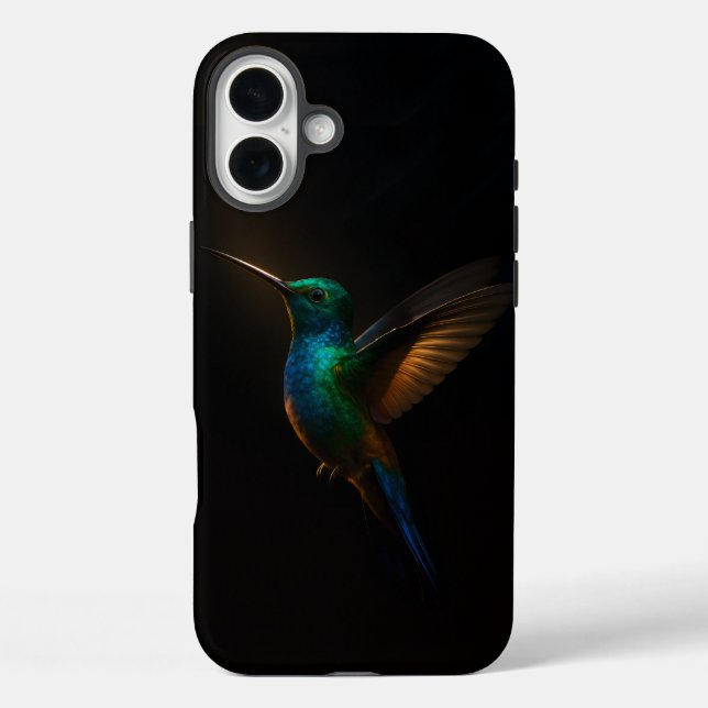 Black 4 Luxe iPhone 16 Plus Case-Mate, Flying Bird Case-Mate iPhone Case (Back)