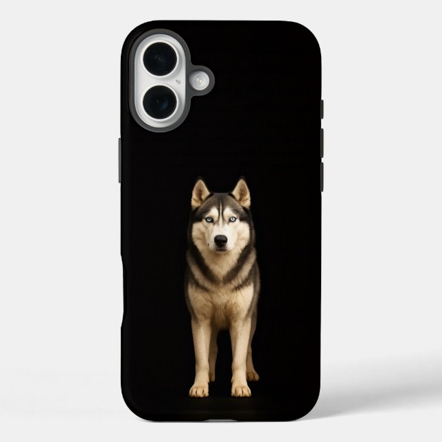 Black 4 Luxe iPhone 16 Plus, Icy Elite Husky Case-Mate iPhone Case (Back)