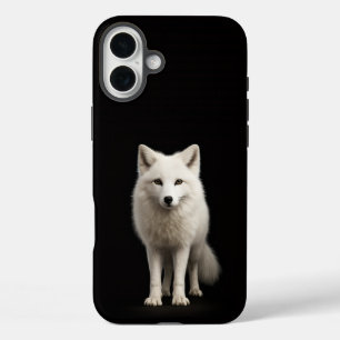 Black 4 Luxe iPhone 16 Plus, Ivory Arctic Fox Plus Case