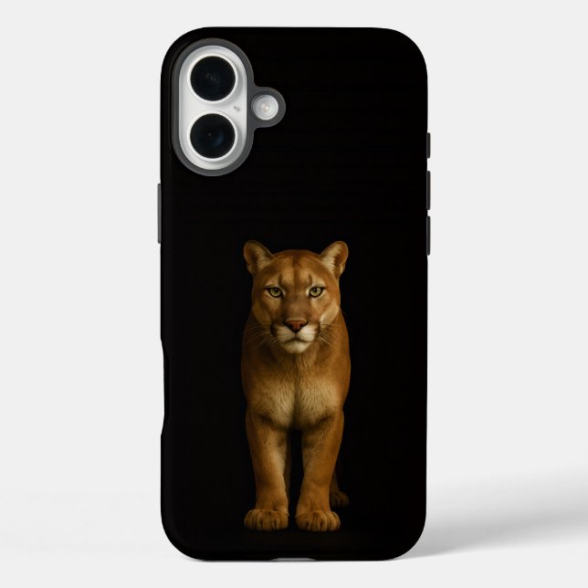 Black 4 Luxe iPhone 16 Plus, Silent Prime Puma Case-Mate iPhone Case (Back)