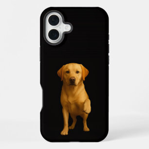Black 4 Luxe iPhone 16 Plus, Tender Labrador Plus Case