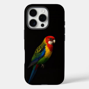 Black 4 Luxe iPhone 16 Pro, Eastern Rosella iPhone 16 Pro Case