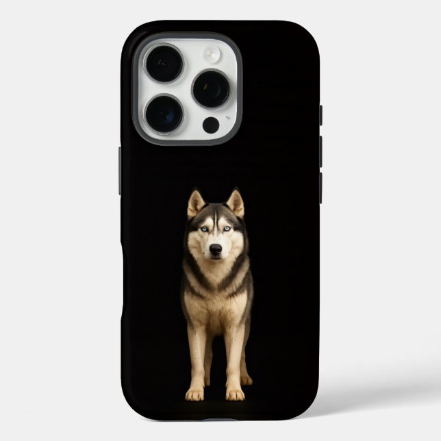 Black 4 Luxe iPhone 16 Pro, Icy Elite Husky Case-Mate iPhone Case (Back)