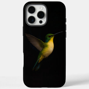 Black 4 Luxe iPhone 16 Pro Max Case, Flying Birds iPhone 16 Pro Max Case